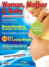 Woman, Mother & Baby Magazine cover