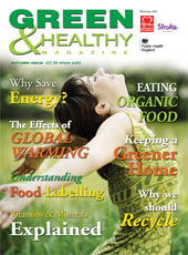 Green & Healthy Magazine cover